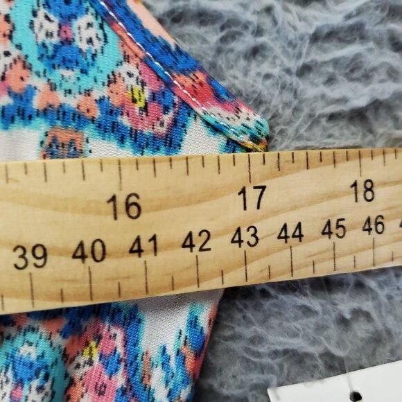 OneWorld Dress Womens Medium Multicolor Boho Paisley Sleeveless Maxi *NWT* - Picture 6 of 7